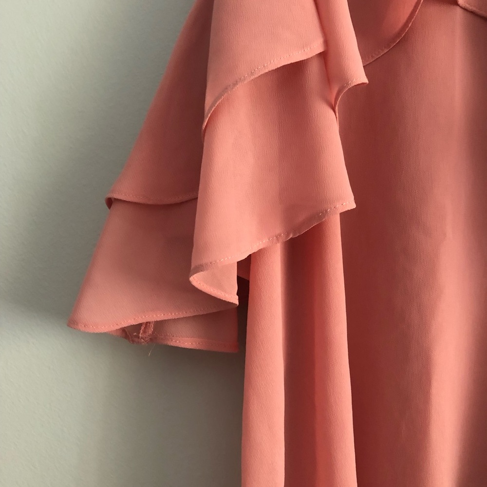Pink Off Shoulder Top - Picture 7 of 7
